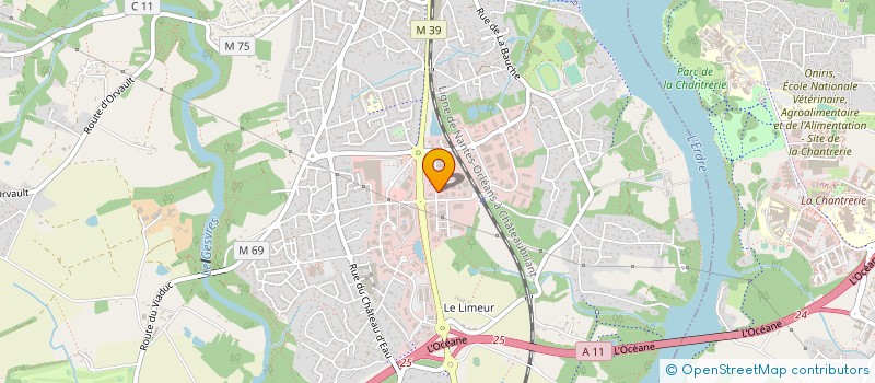 localisation de l'entreprise JLB FINANCEMENT à LA CHAPELLE-SUR-ERDRE
