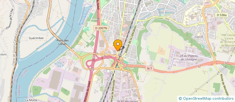 localisation de l'entreprise JLB FITNESS  VALENCE