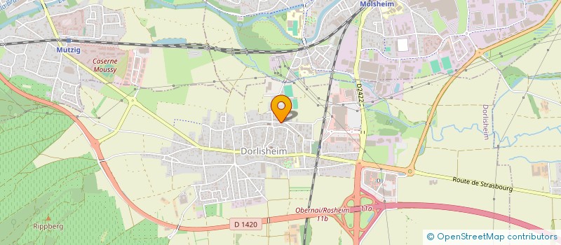 localisation de l'entreprise JLB FR LOC  DORLISHEIM