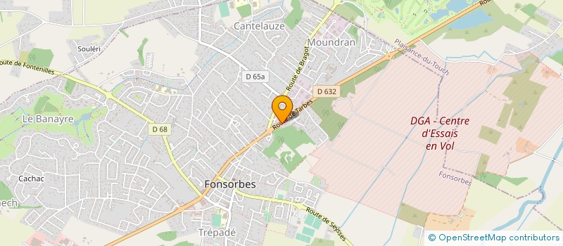 localisation de l'entreprise JLB GROUPE HOLDING à FONSORBES