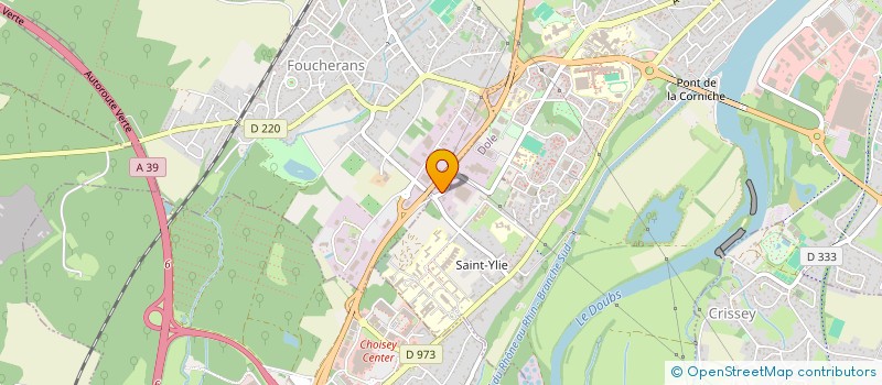 localisation de l'entreprise JLB HABITAT à DOLE