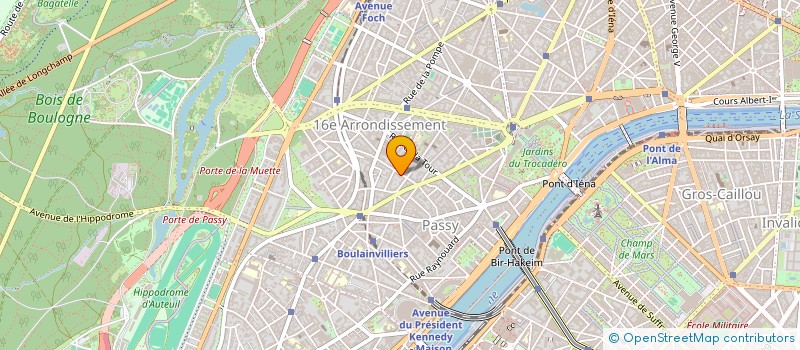 localisation de l'entreprise JLB INVEST  PARIS