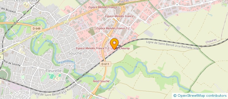 localisation de l'entreprise JLB INVEST  NIORT