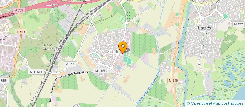 localisation de l'entreprise JLB INVEST à LATTES