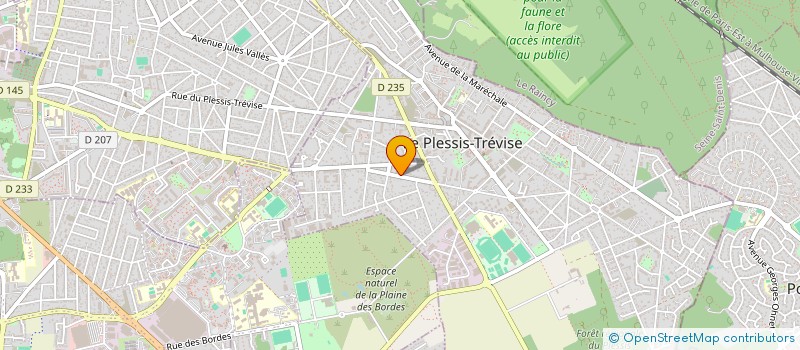 localisation de l'entreprise JLB LES MYRTHES à LE PLESSIS-TREVISE