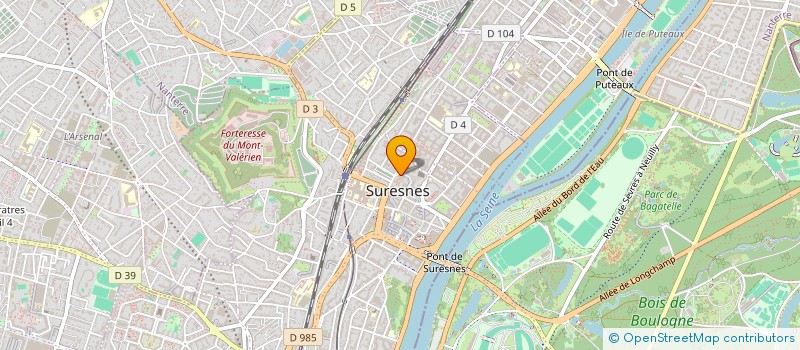 localisation de l'entreprise JLB MOREL 06-05 à SURESNES