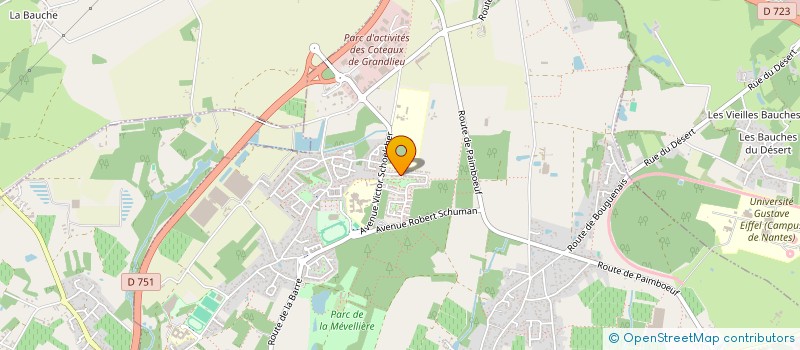 localisation de l'entreprise JLB PISCINE  BOUAYE