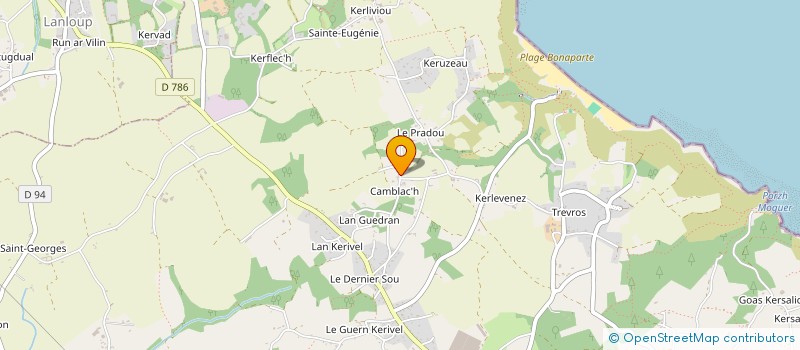 localisation de l'entreprise JLB RENOVATION à PLOUHA