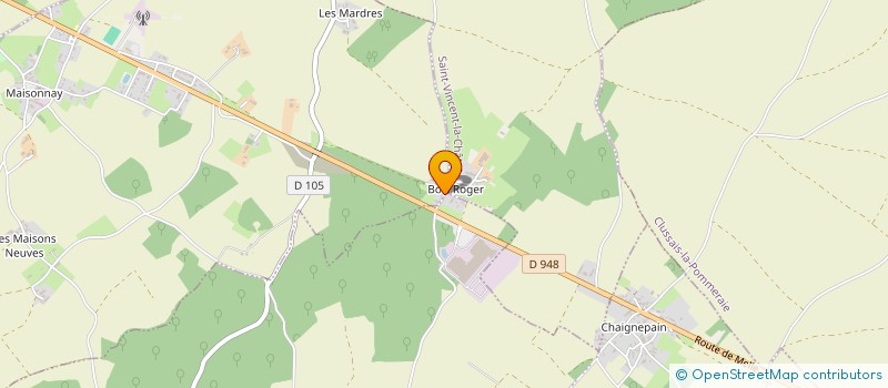 localisation de l'entreprise JLB RENOVATION  MAISONNAY