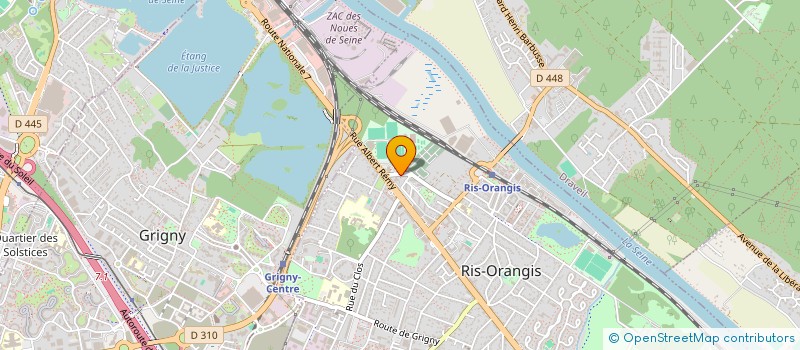 localisation de l'entreprise JLB-SERVICES à RIS-ORANGIS