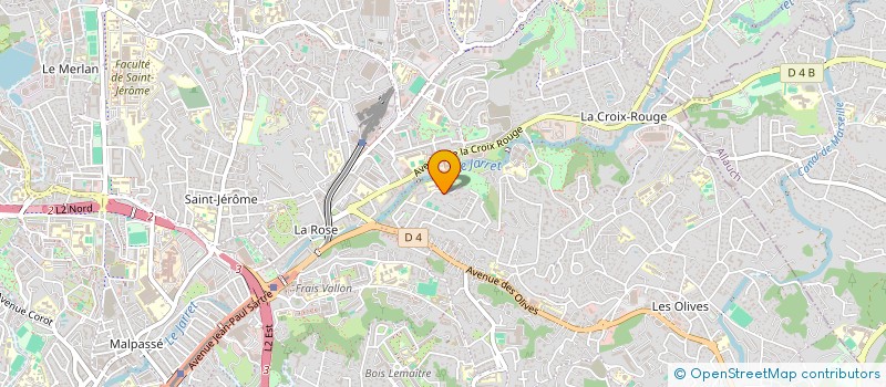 localisation de l'entreprise JLB SERVICES à MARSEILLE