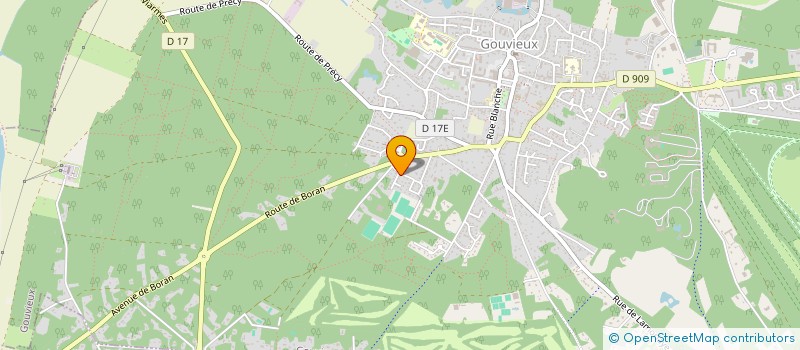 localisation de l'entreprise JLB TRANSPORTS  GOUVIEUX