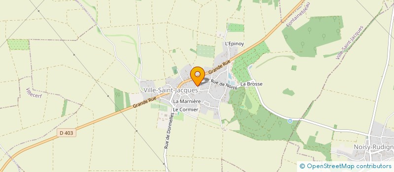 localisation de l'entreprise JLBP  VILLE-SAINT-JACQUES