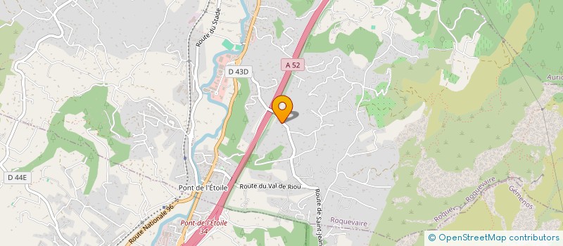 localisation de l'entreprise JLC 06  ROQUEVAIRE