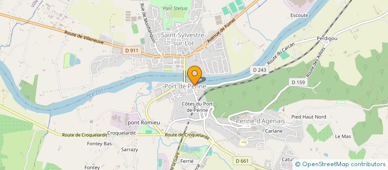 localisation de l'entreprise JLC  DAUSSE