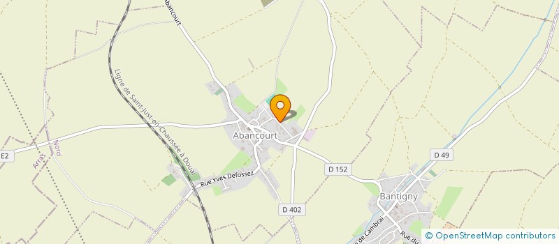 localisation de l'entreprise JLC  ABANCOURT