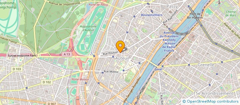 localisation de l'entreprise JLC  PARIS