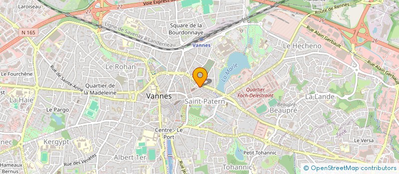 localisation de l'entreprise JLC à VANNES