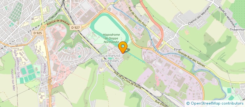 localisation de l'entreprise JLC  ROUXMESNIL-BOUTEILLES