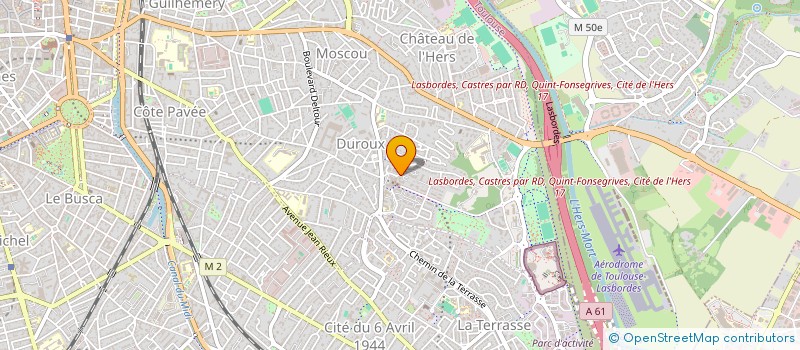 localisation de l'entreprise JLC à TOULOUSE