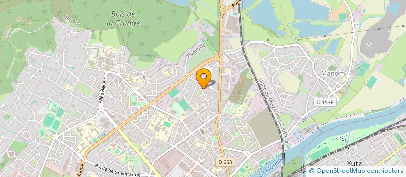 localisation de l'entreprise JLC à THIONVILLE