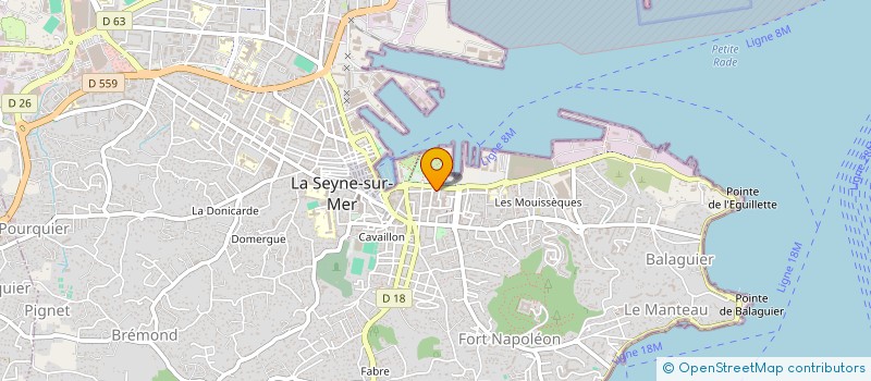 localisation de l'entreprise JLC à LA SEYNE-SUR-MER