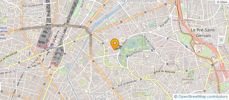 localisation de l'entreprise JLC  PARIS