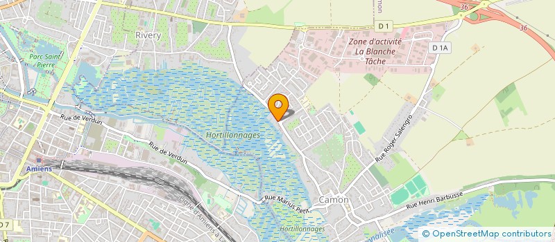 localisation de l'entreprise JLC COFFIGNIEZ  CAMON