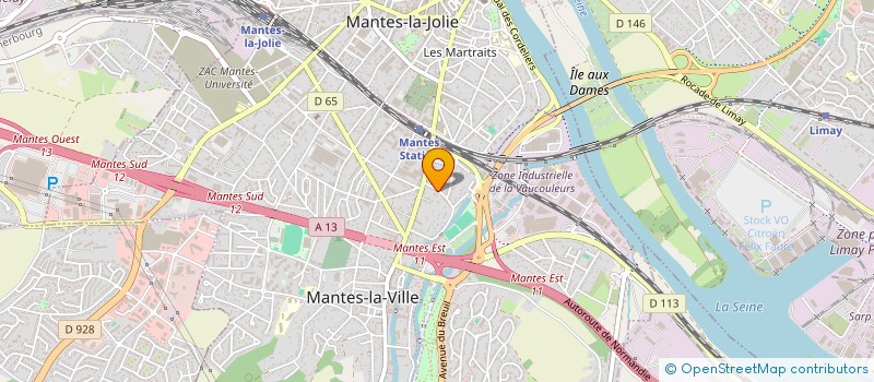 localisation de l'entreprise JLC CONSEIL  MANTES-LA-VILLE