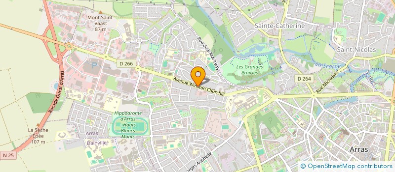 localisation de l'entreprise JLC CONSEILS à ARRAS