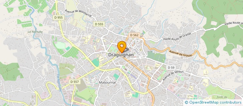 localisation de l'entreprise JLC CONSTRUCTION  DRAGUIGNAN