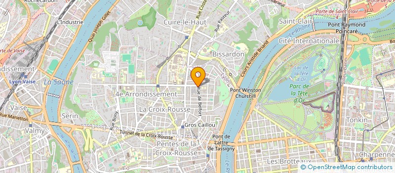 localisation de l'entreprise JLC FAIRE à VILLEFRANCHE-SUR-SAONE