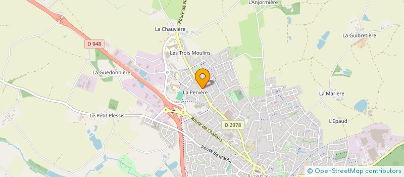 localisation de l'entreprise JLC INVEST à AIZENAY