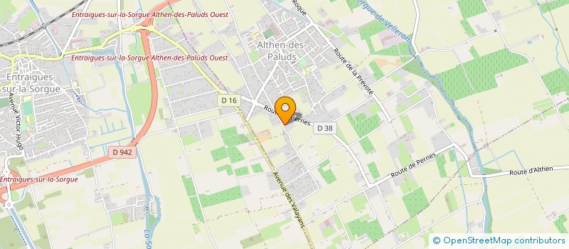 localisation de l'entreprise JLC PROJECT  ALTHEN-DES-PALUDS