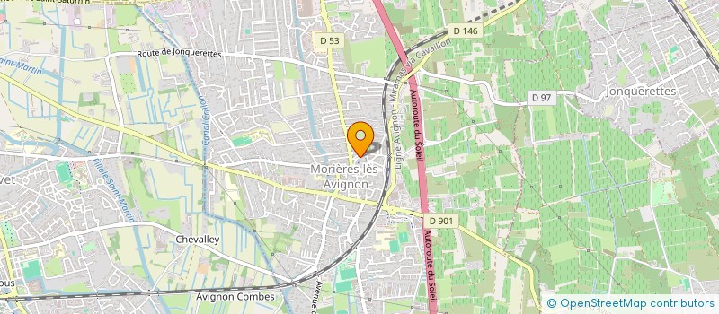 localisation de l'entreprise JLC SOCIETE CIVILE  MORIERES-LES-AVIGNON