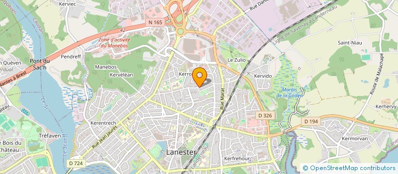 localisation de l'entreprise JLC SOLUTIONS  LANESTER