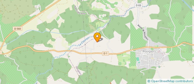 localisation de l'entreprise JLC TERRASSEMENT  ROUGIERS