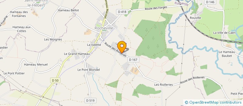 localisation de l'entreprise JLC19  ROCHEVILLE