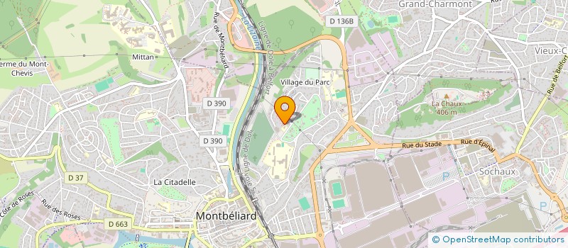 localisation de l'entreprise JLCB  MONTBELIARD