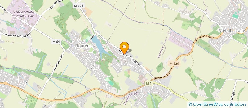 localisation de l'entreprise JLCB à FLOURENS