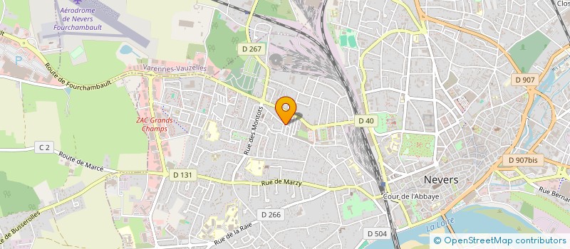 localisation de l'entreprise JLCE à NEVERS