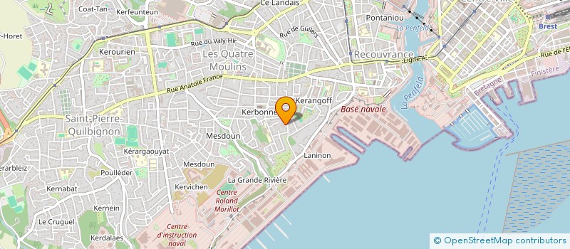 localisation de l'entreprise JLCM  BREST