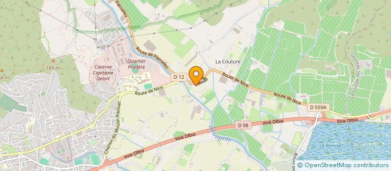 localisation de l'entreprise JLCM à HYERES