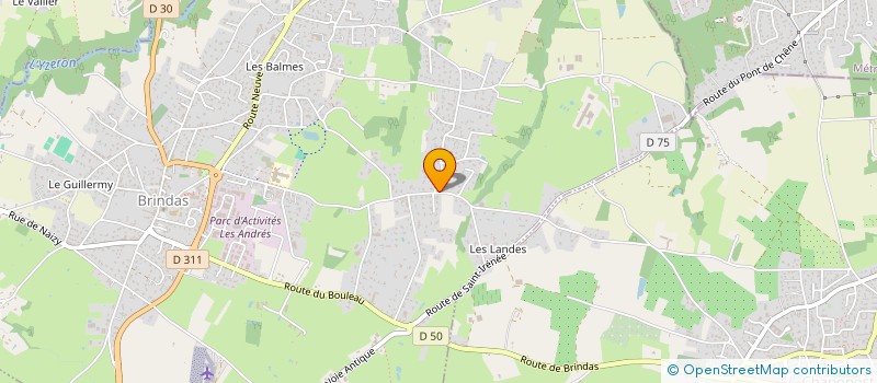 localisation de l'entreprise JLCM DEVELOPPEMENT à BRINDAS