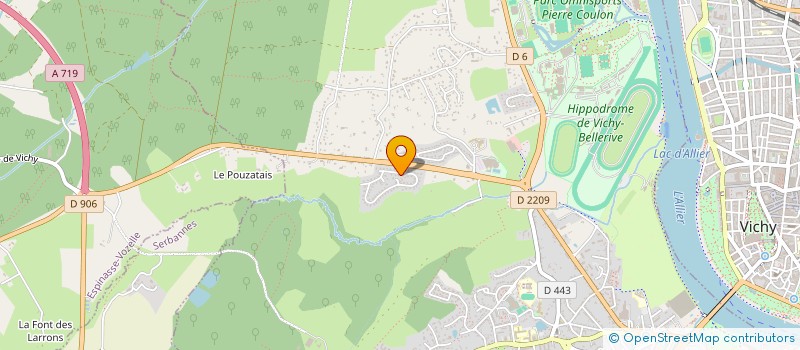 localisation de l'entreprise JLCN AUBIERE  BELLERIVE-SUR-ALLIER