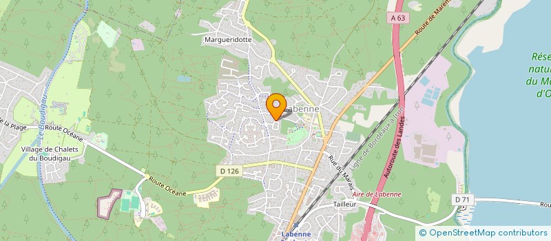 localisation de l'entreprise JLCOM  LABENNE