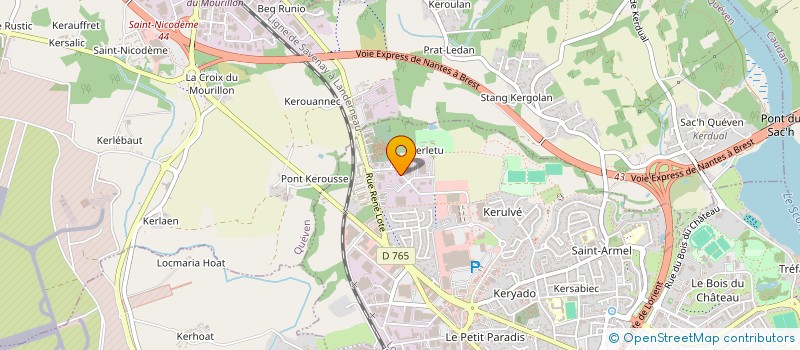 localisation de l'entreprise JLCP IMMOBILIER  LORIENT