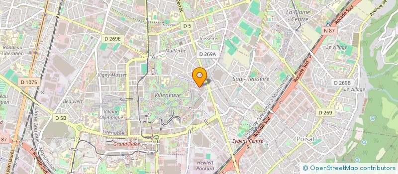 localisation de l'entreprise JLCUCINE à GRENOBLE