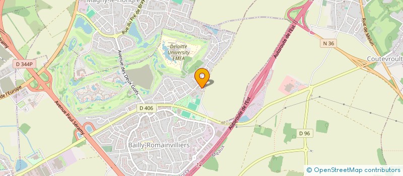 localisation de l'entreprise JLCZ  BAILLY-ROMAINVILLIERS