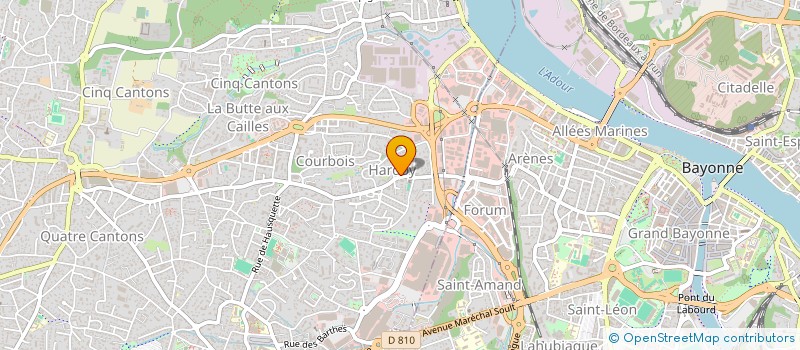 localisation de l'entreprise JLD à ANGLET